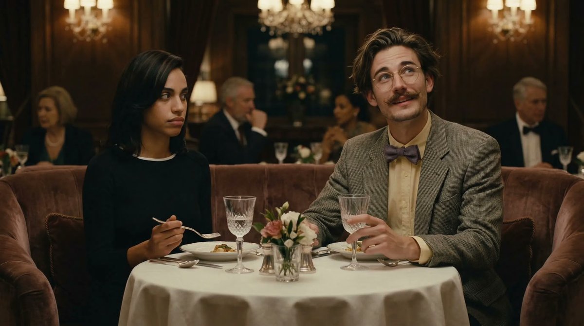 Two-reference cast scene