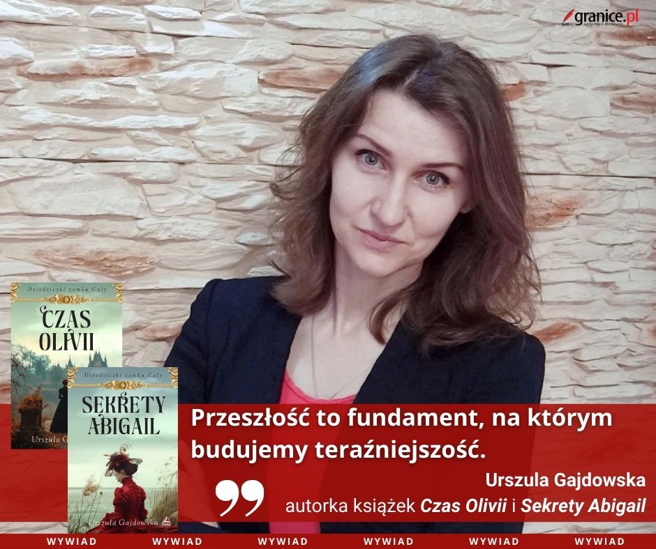 – W rodzinnych tajemnicach kryją się odpowiedzi, których bohaterowie często nie chcą znać, ale muszą je odkryć, by zrozumieć siebie – mówi Urszula Gajdowska, autorka #ksiazki „Czas Olivii" oraz „Sekrety Abigail". Wywiad:  granice.pl/publicystyka/p…