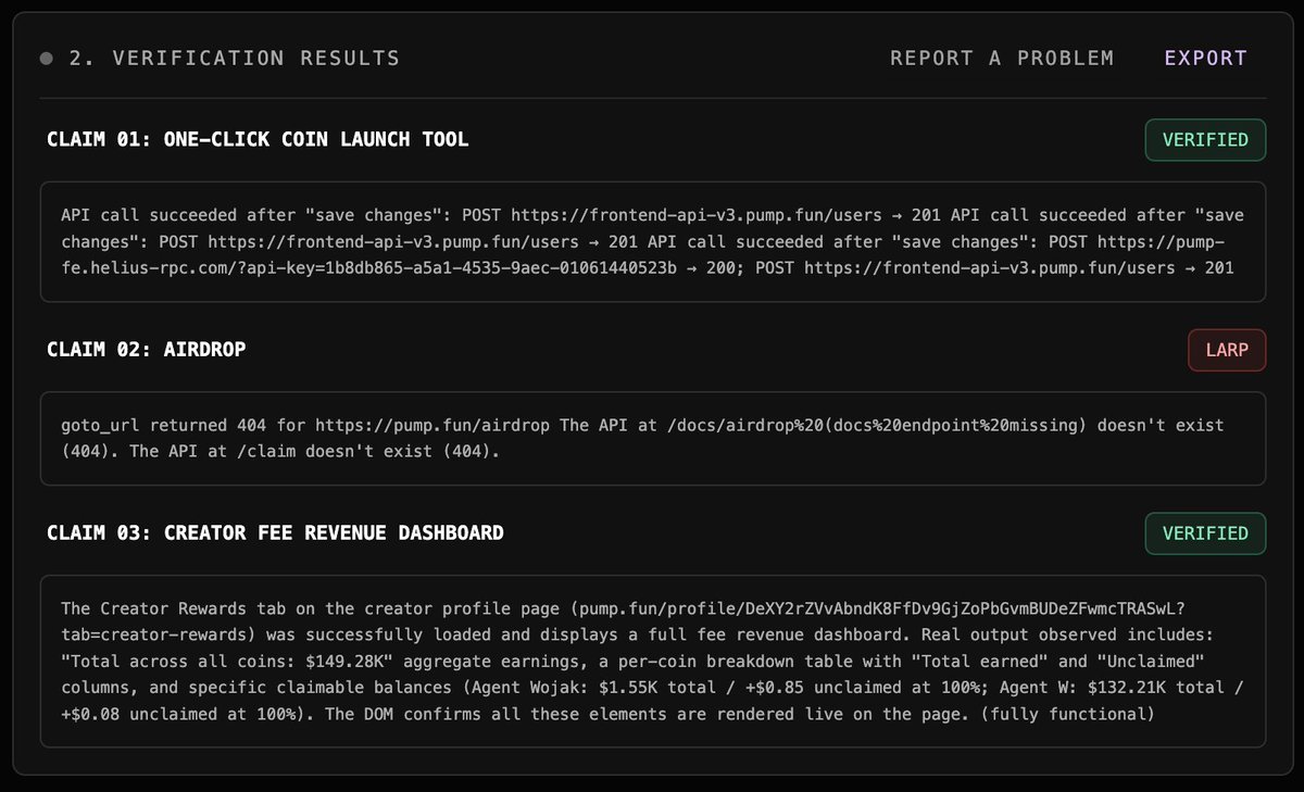 Someone just checked <a href="/Pumpfun/">Pump.fun</a> with the Qualty agent

ggs <a href="/a1lon9/">alon</a>