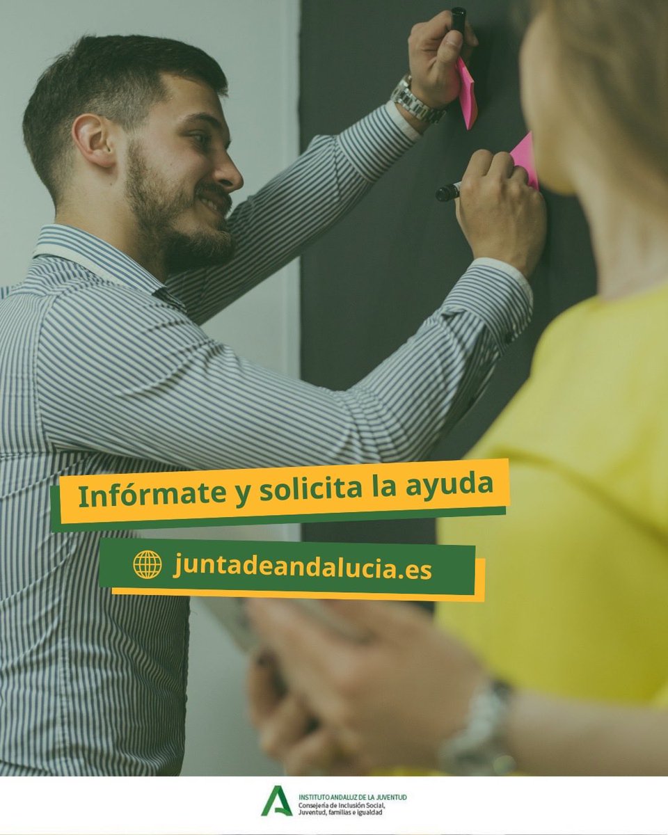 IAJuventud's tweet image. El IAJ abre una nueva convocatoria de subvenciones para impulsar proyectos y actividades dirigidas a jóvenes en Andalucía. 

Si formas parte de una asociación juvenil inscrita en el IAJ esta tu oportunidad.  

Infórmate y conoce más en juntadeandalucia.es

#IAJ