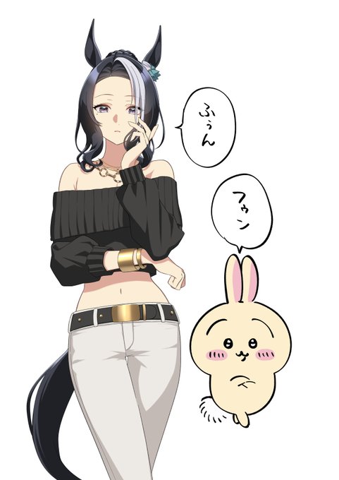 うさぎさんとラモーヌさんですッ(̨̡ᐢ ⸝⸝o̴̶̷̤  ̫̭ o̴̶̷̤⸝⸝ ᐢ)̧̢ 