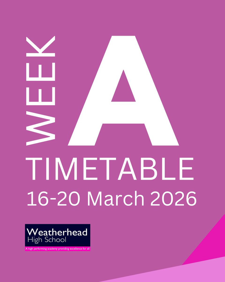 WeatherheadHigh tweet media