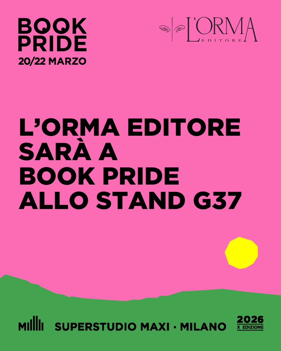 L'orma editore tweet media