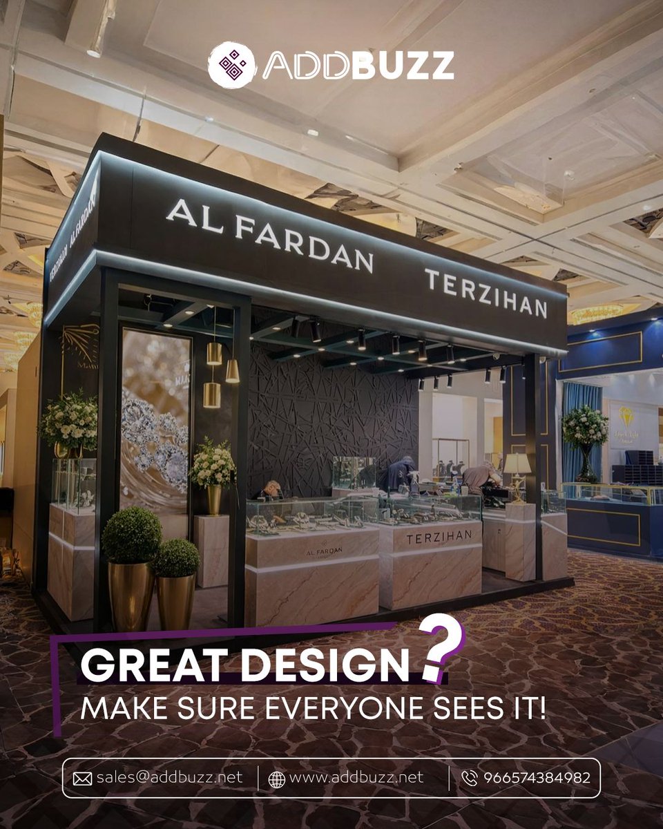addbuzzsa's tweet image. Booth location is strategy… not luck.
Target high-traffic aisles. Avoid dead zones.

With #ADDBUZZ, we analyze the floor plan to secure the best spot.

📞 +966 574384982
✉️ sales@addbuzz.net

#ExhibitionTips #BoothLocation #RiyadhExhibitions