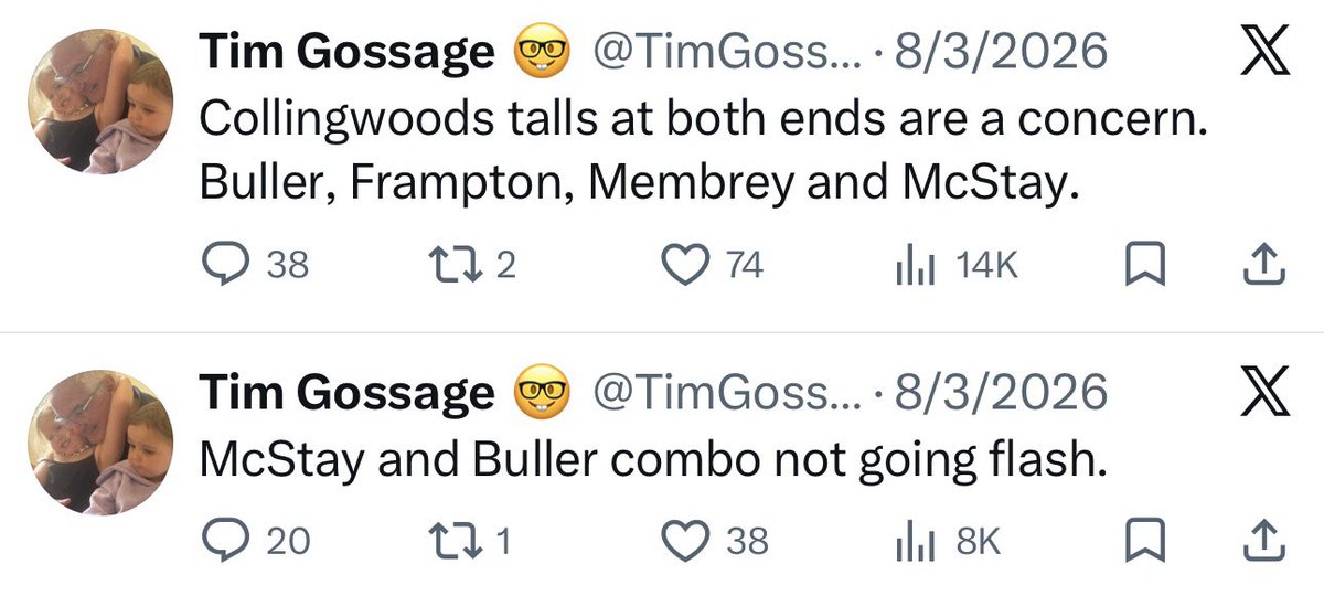 Tim Gossage 🤓 tweet media