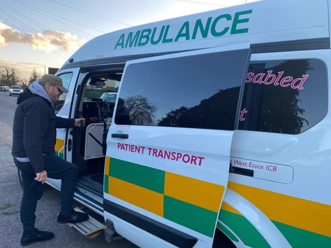 Image from Nightingale disabled transport (@NDTransport)