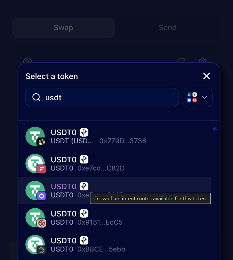 <a href="/USDT0_to/">USDT0</a> Anywhere

Crosschain USDT0 hops in one flow through Hermes 🪽
