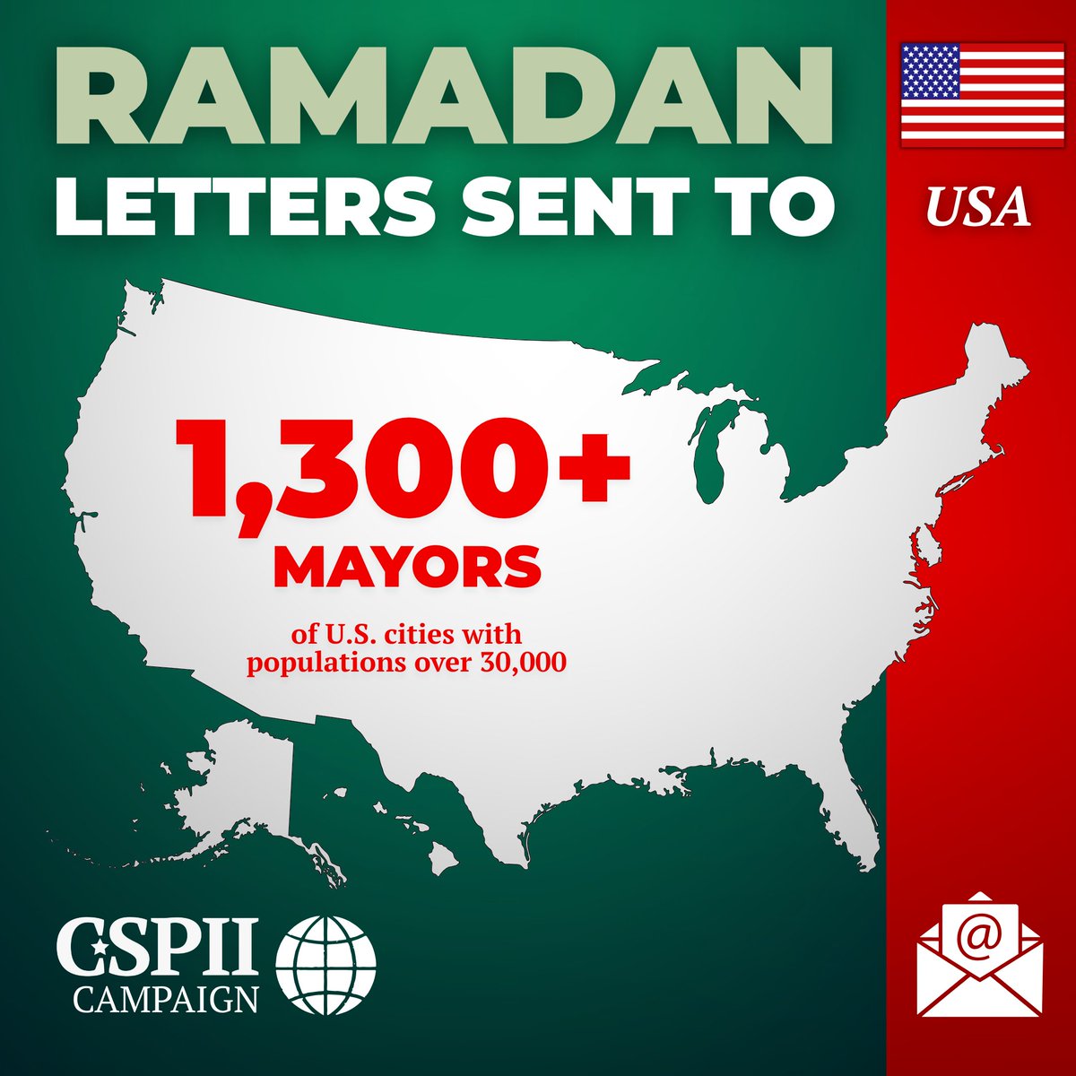 🌐 ➡️ <a href="/CSPIIorg/">CSPII</a> Ramadan Letter Campaign Page: cspii.org/learn-politica…

☪️ Need More Context?

Ramadan is an Islamic event that commemorates the revelations of the Koran to Mohammed. In simple terms, it is a celebration of Islamic doctrine—of the Koran and also of scriptures