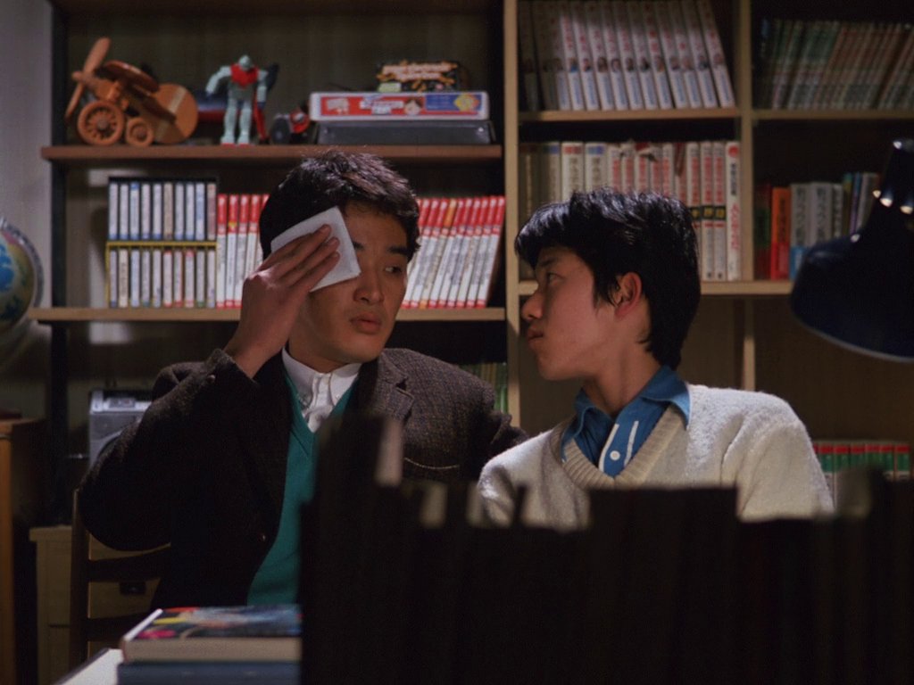 wah_s63's tweet photo. Yūsaku's performance is incredible. He brings the demented edge from Yajū Shisubeshi's Date Kunihiko and mixes it with the goofy slapstick of Tantei Monogatari's Kudō Shunsaku. A standout role.
#AHWatching https://t.co/zG87jKv2Ex