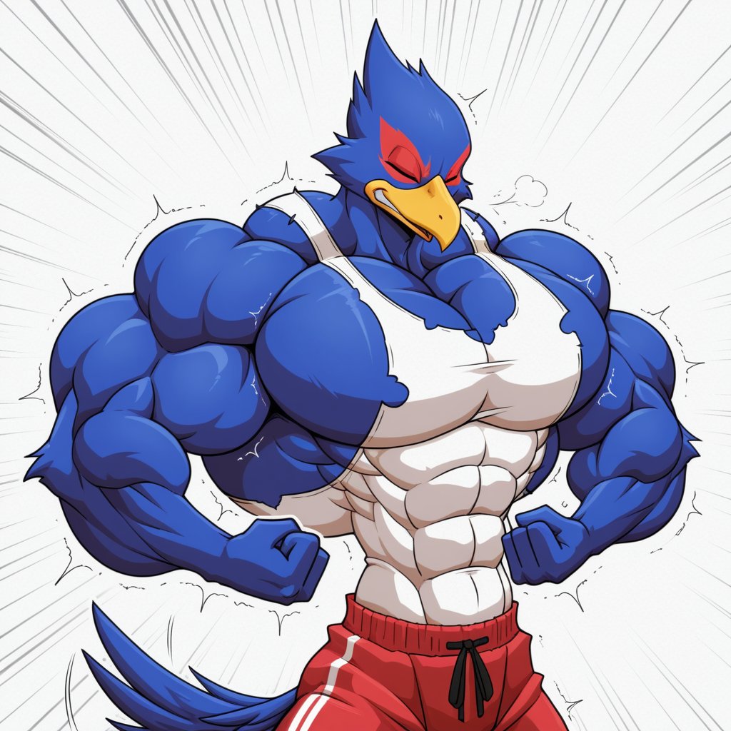 mctailis's tweet photo. — Whoops! Falco got carried away by the growth and outgrew his tanktop~ https://t.co/BLk2F7gXQ3