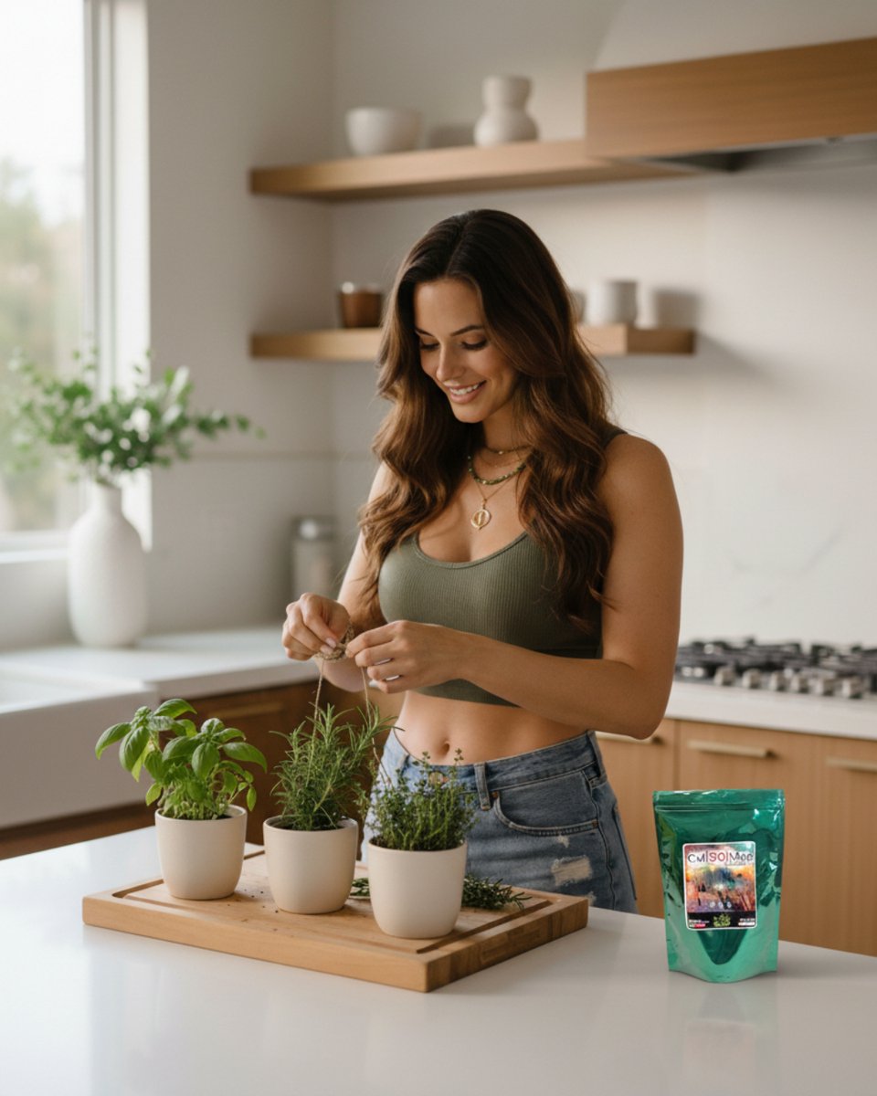 Athena tending herbs in the kitchen garden 🌿 Cal[NO]Mag supports calcium and magnesium availability for stronger structure and steadier herb growth.

Learn more:
keytolifesupply.com/products/calno…

#CalNoMag #HerbGarden #PlantHealth #BalancedNutrition #KeyToLifeSupply