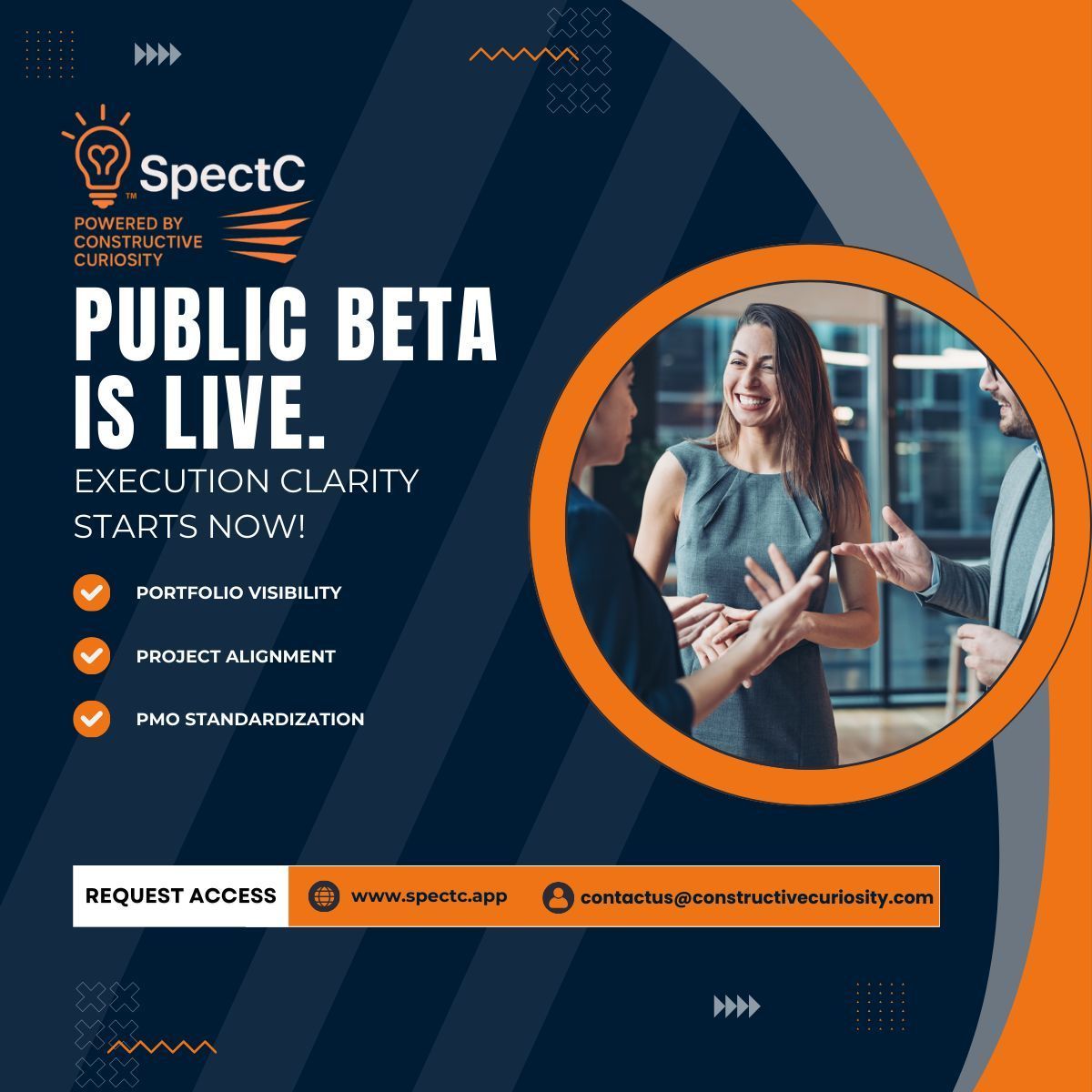 SpragileCC's tweet image. Today, SpectC opens its Public Beta.

Built for leaders who care about structured execution, not surface-level dashboards.

This is not another task tool.

It is an execution layer.

Request access and see how your delivery really looks at spectc.app
#SpectC