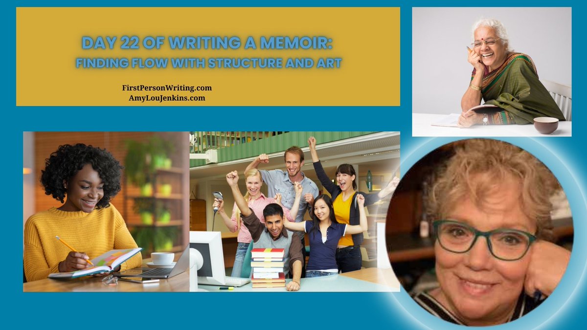 Flow blessed flow.  Found some writing flow. as I write a memoir.  Here's how I did it. youtu.be/5ID2Fpg6Po8 #FirstPersonWriting.com #CreativeWriting #Memoir #MemoirWriting