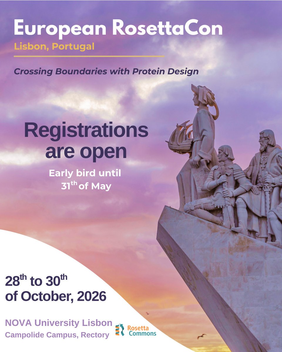 Rosetta Commons tweet media