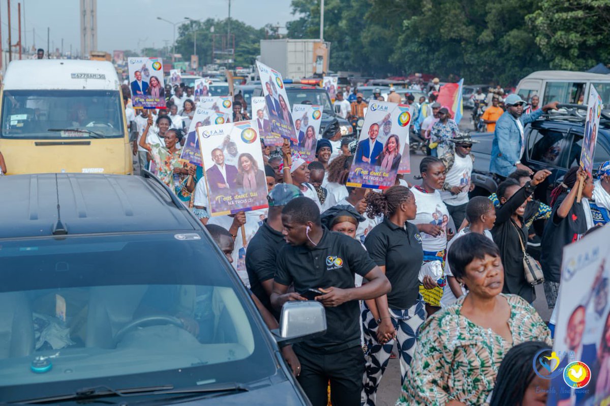 central_sage's tweet photo. Dans la droite ligne de la vision de l’Autorité de Référence de l’ Union Sacrée de la Nation, Son Excellence Monsieur Félix Antoine Tshisekedi Tshilombo @fatshi13 , la Fondation Anne MBUGUJE @anne_mbuguje réaffirme avec détermination son engagement.
Mobilisée avec ferveur lors du meeting du parti AVC de Son Excellence Didier Budimbu @DidierBudimbu , la FAM a accompagné sa Présidente, l’Honorable Sénatrice Anne MBUGUJE @anne_mbuguje , cadre du parti AVC, alliée de taille et véritable valeur sûre.

#FAM : Pour faire vivre l’espoir.