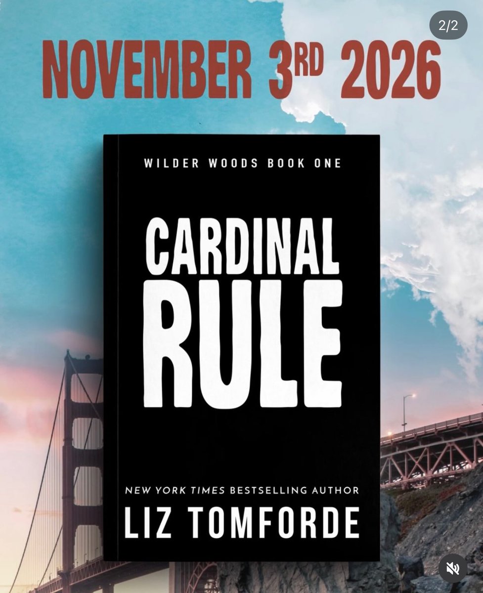 UniversoDSilvia's tweet image. ⚠️ATENCIÓN⚠️

La autora #LizTomforde desvela el título de su próximo libro #CardinalRule, se publicará el 3 de noviembre de 2026.