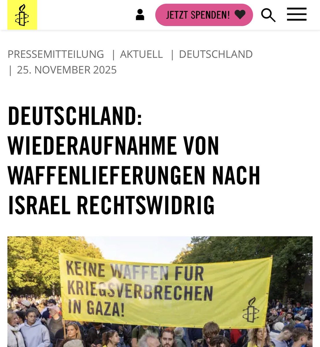 Israel befindet sich aktuell in vier Angriffskriegen: Gaza, Iran, Syrien und Libanon. Und Deutschland liefert die Waffen.