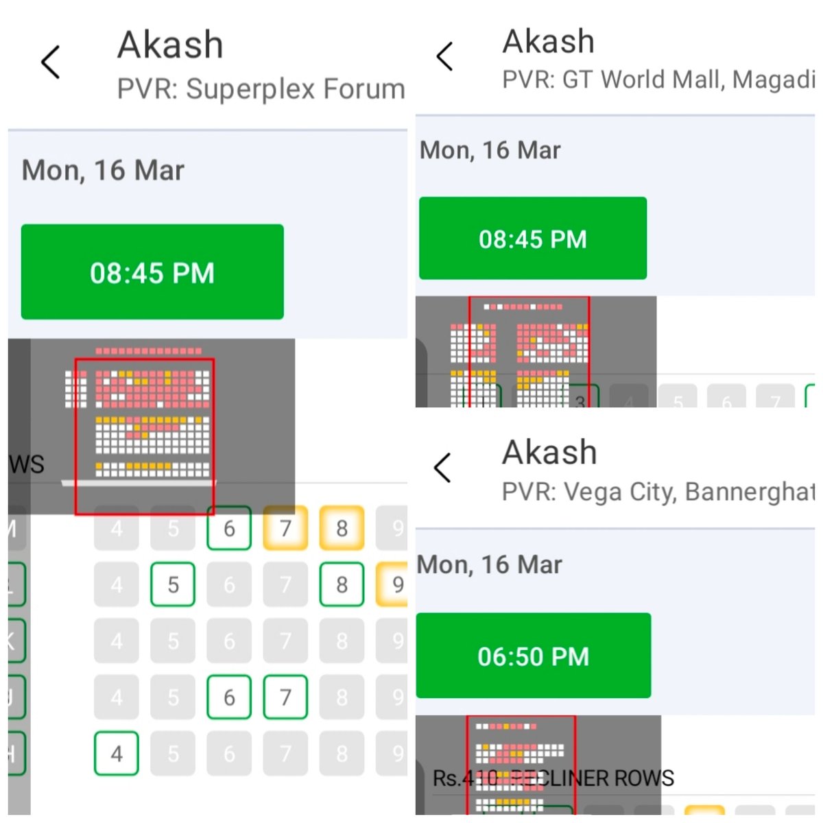 #AkashReRelease 4th day bookings (Monday) 

Such instances keep proving beyond reasonable doubt that we lost the biggest crowd puller of our generation 💔

#DrPuneethRajkumar 👑