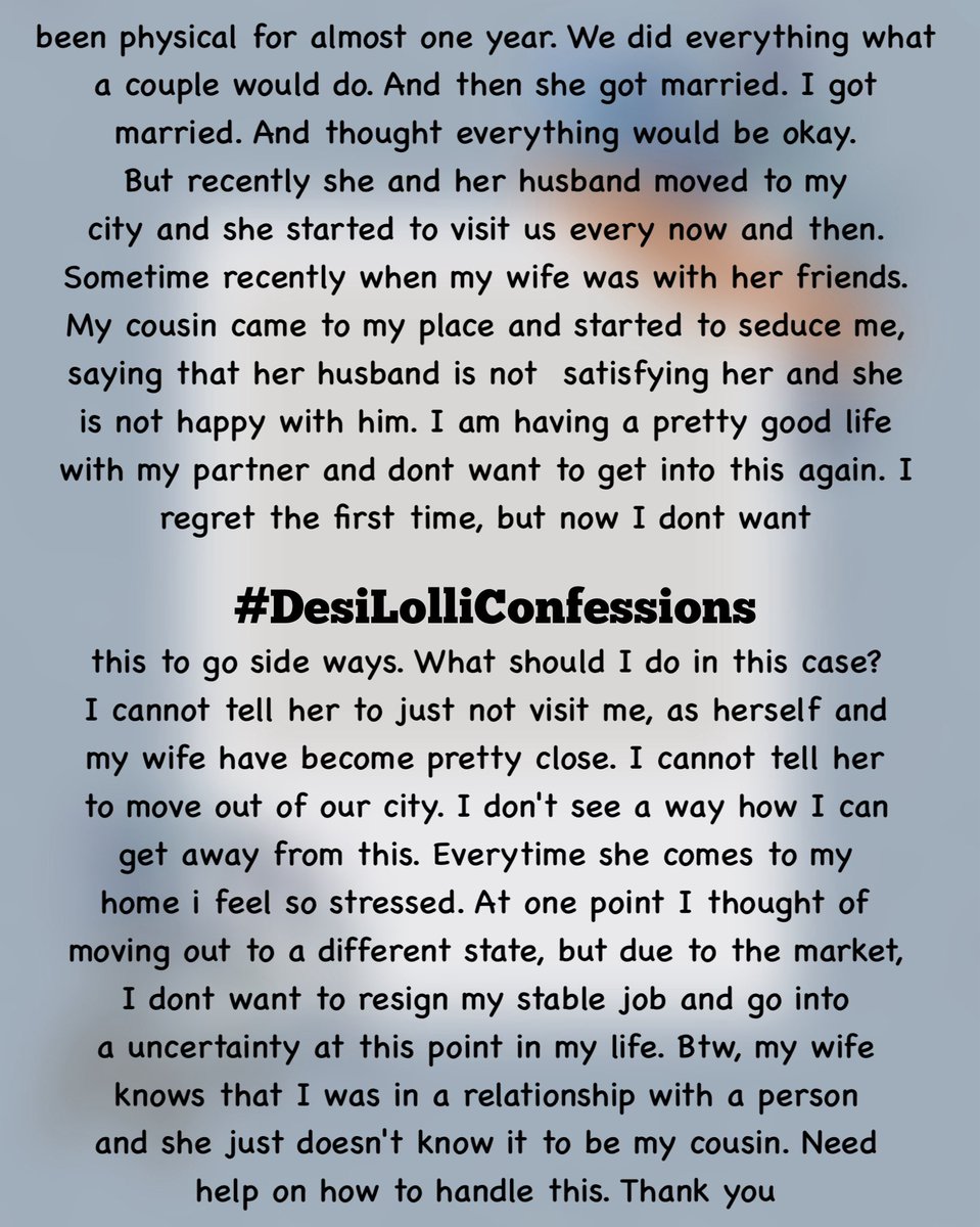 Desi Lolli Confessions tweet media
