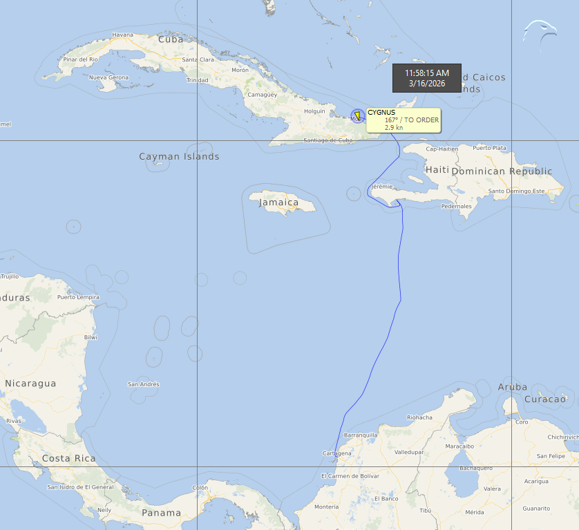 FlconEYES's tweet photo. Todos a #Moa. Hay que sacar #oro, #cobalto y #niquel a como de lugar.
CYGNUS 9197428
General Cargo Ship
GOTLAND 9480136
General Cargo Ship
MT CARIBBEAN ALLIANC 9359923
Tanquero https://t.co/imDMacCvBM