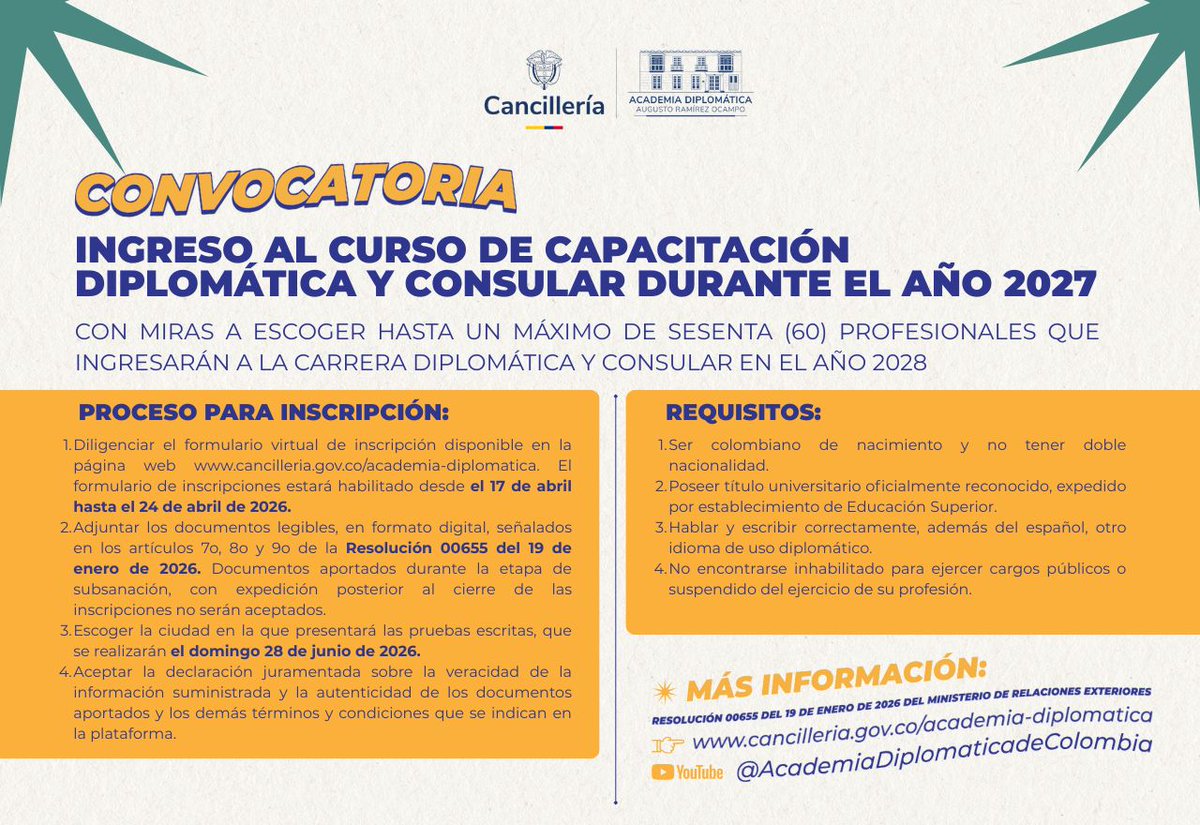 Embajada de Colombia en El Salvador tweet media