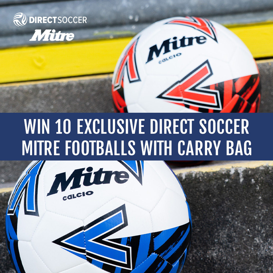 WIN 10 <a href="/MitreSports/">Mitre Sports</a> Calcio One 25 footballs + FREE carry bag!

How to enter:

⚽️ Follow <a href="/DirectSoccer/">Direct Soccer</a> 
⚽️ Follow <a href="/MitreSports/">Mitre Sports</a> 
⚽️ Like &amp; repost this post

Competition ends Friday 27th March at midnight.

Good luck! 🔴🔵

T&amp;C's apply: directsoccer.co.uk/competitionter…

#Mitre #competition