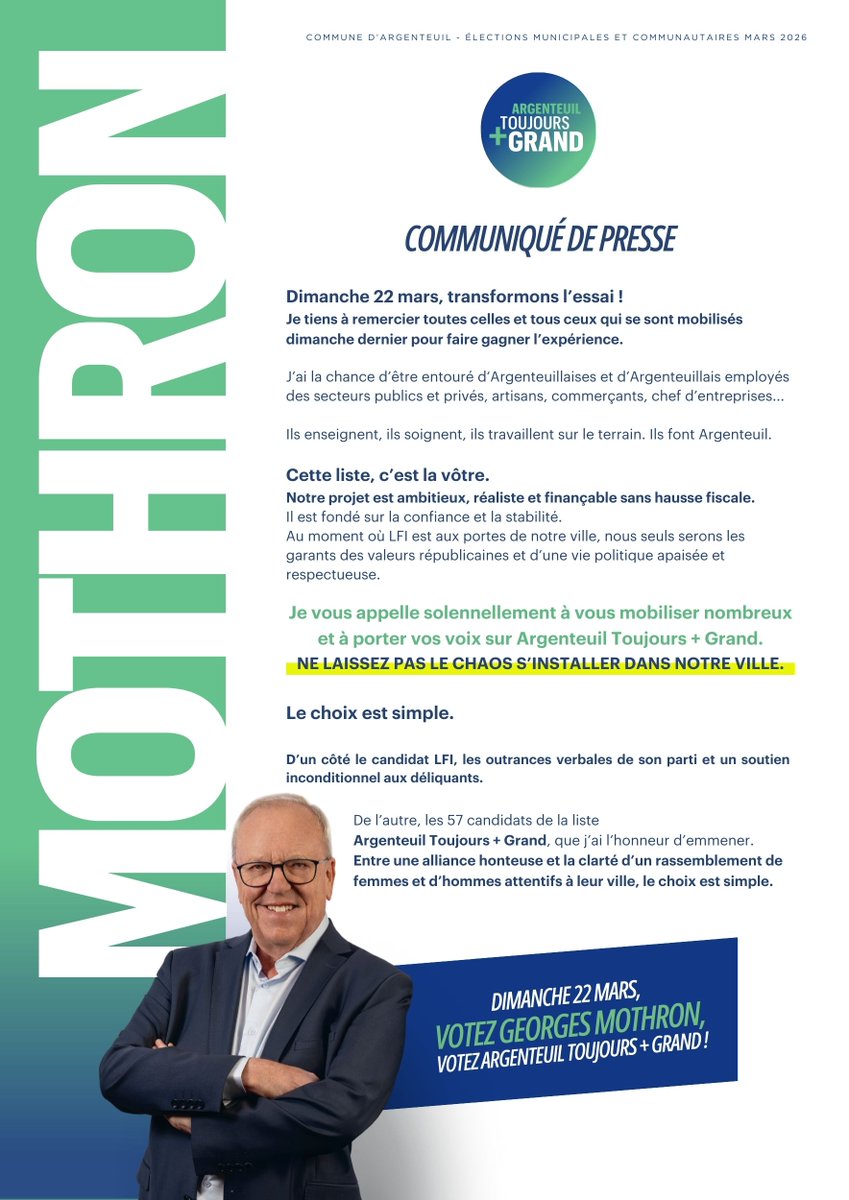 Argenteuil Toujours + Grand tweet media