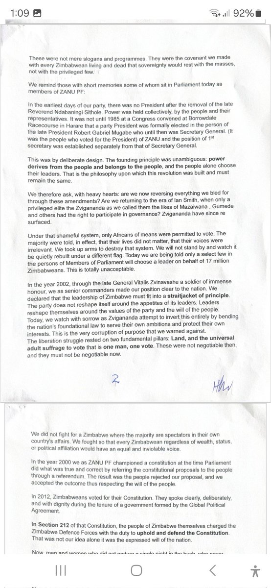 Retired Lt General Winston Sigauke Mapuranga tweet media