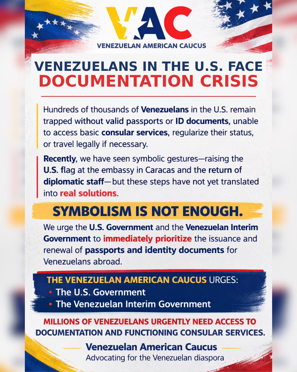 Venezuelan American Caucus tweet media