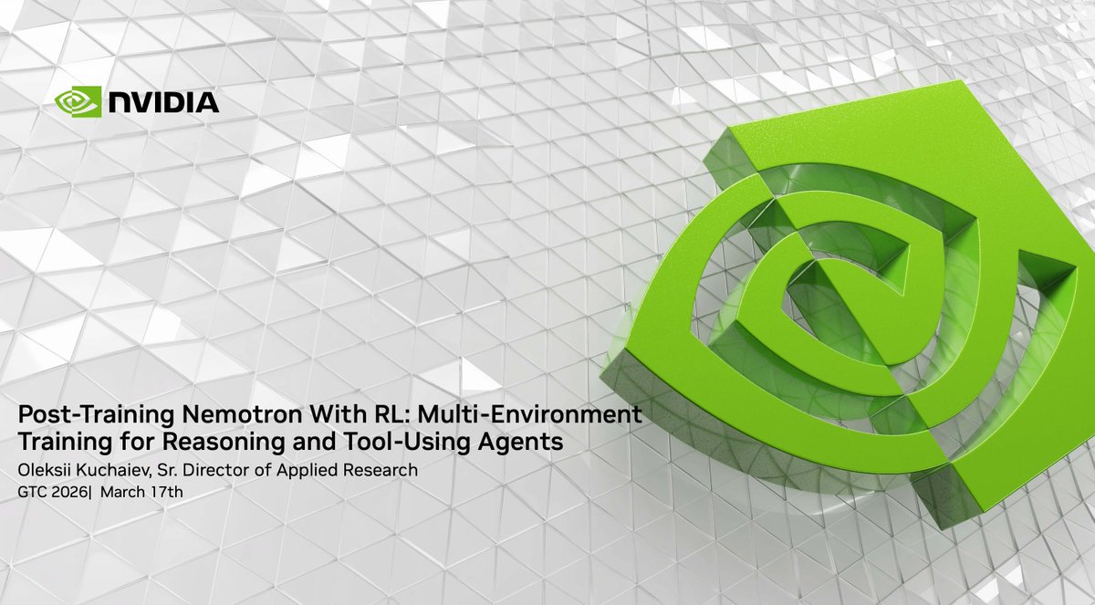 Oleksii Kuchaiev tweet media