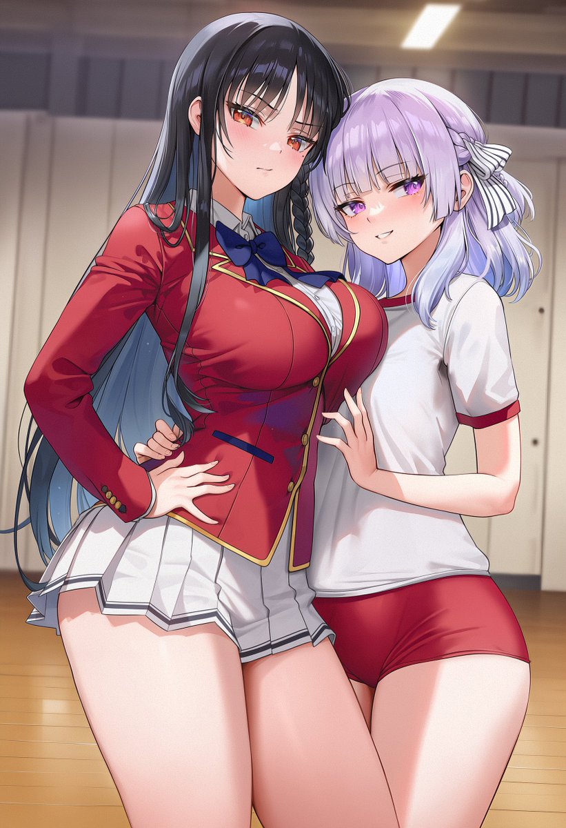 Horikita x Arisu ~ in the gym