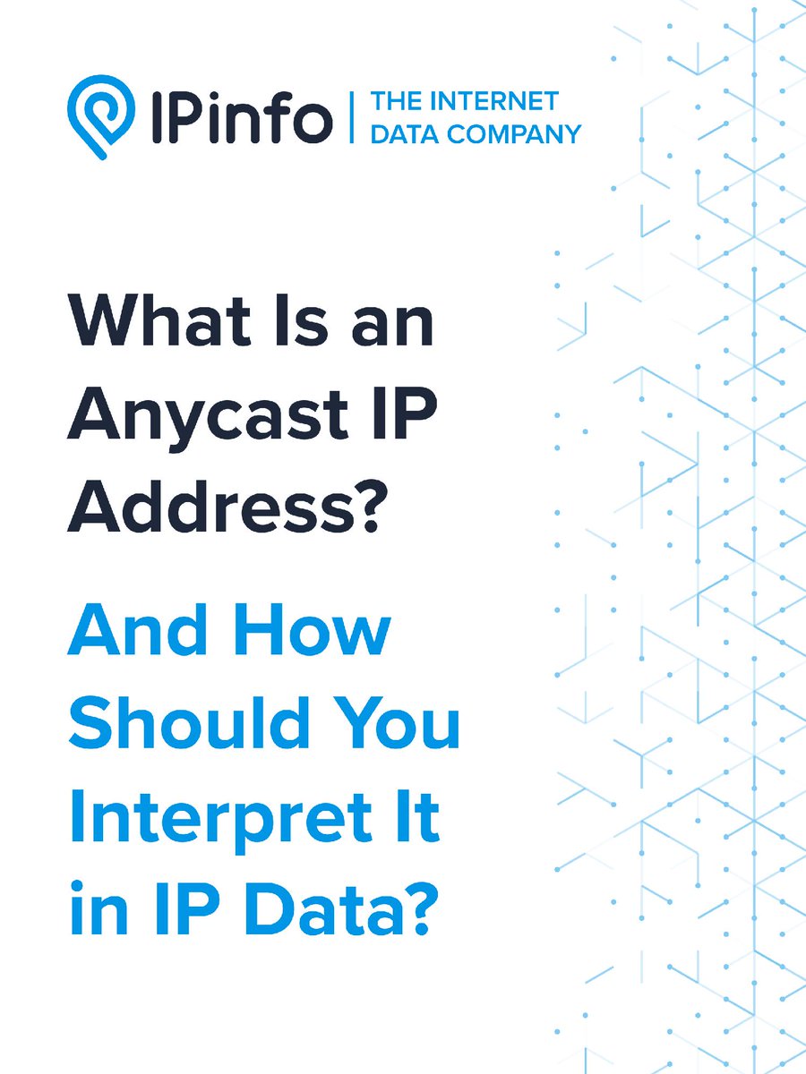 IPinfo – IP Data Provider tweet media