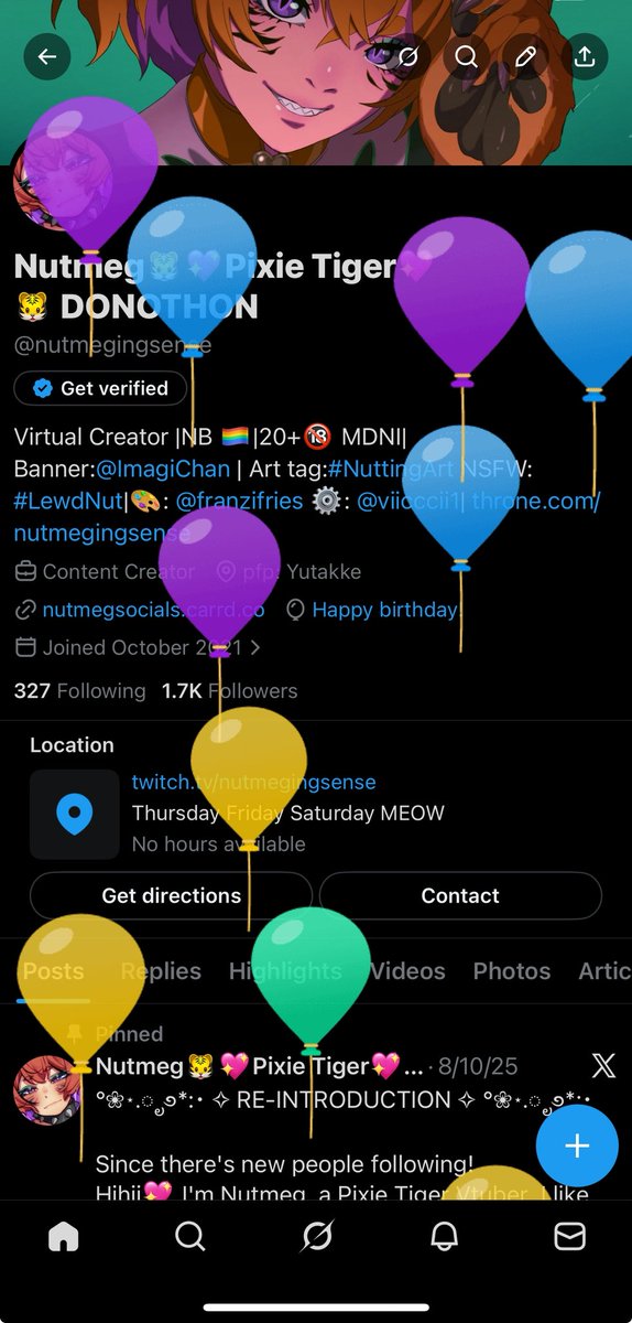 Nutmeg🐯💖Pixie Tiger💖🐯 DONOTHON tweet media