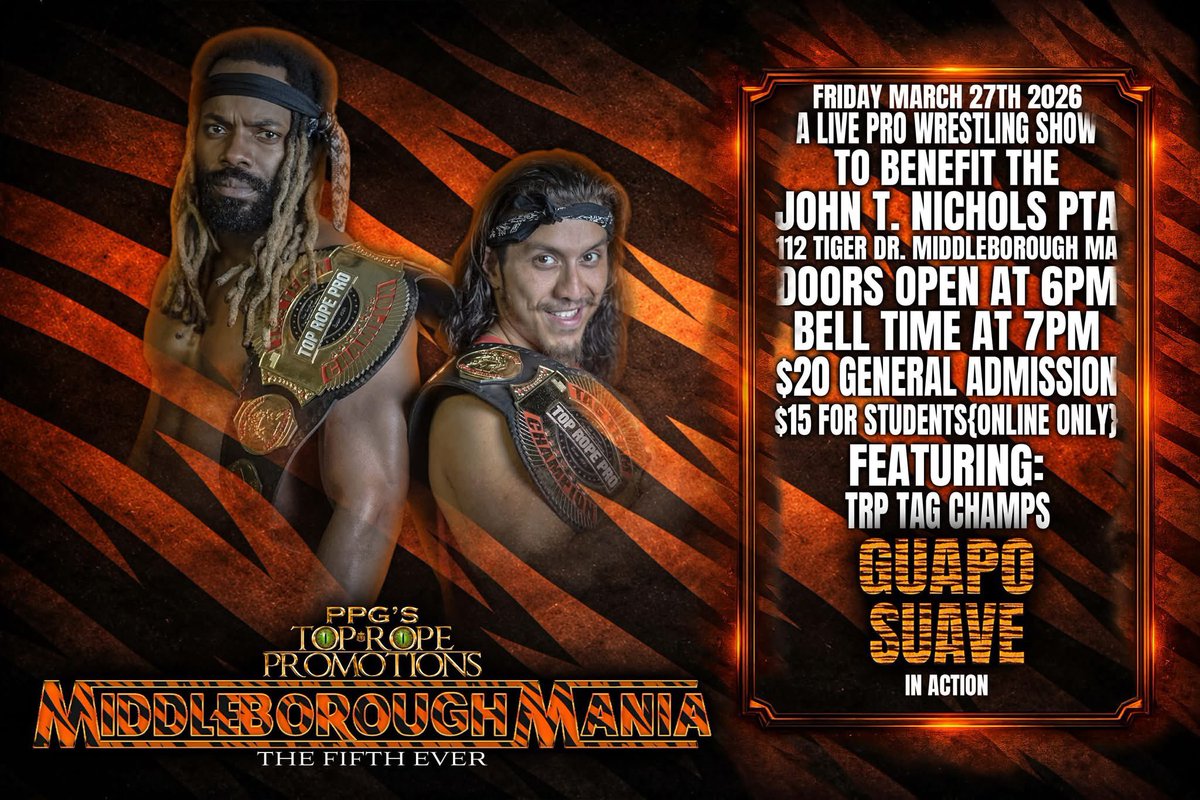 Top Rope Promotions tweet media