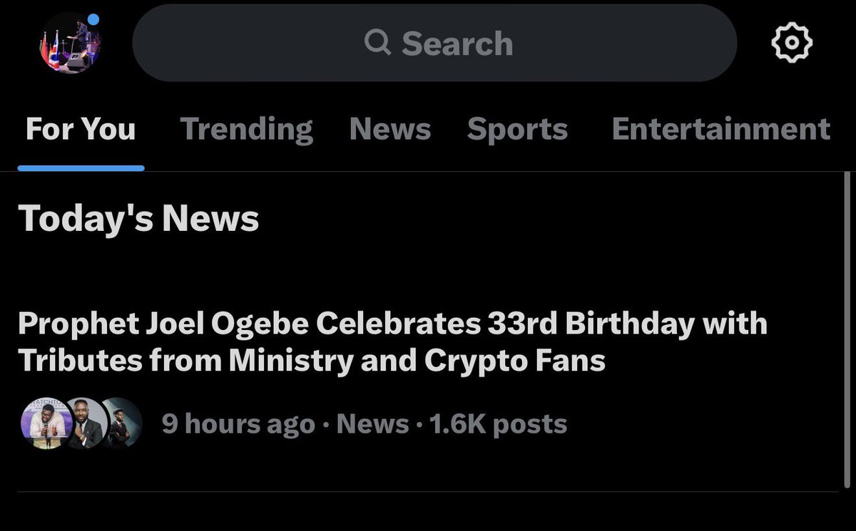 Prophet Joel Ogebe tweet media