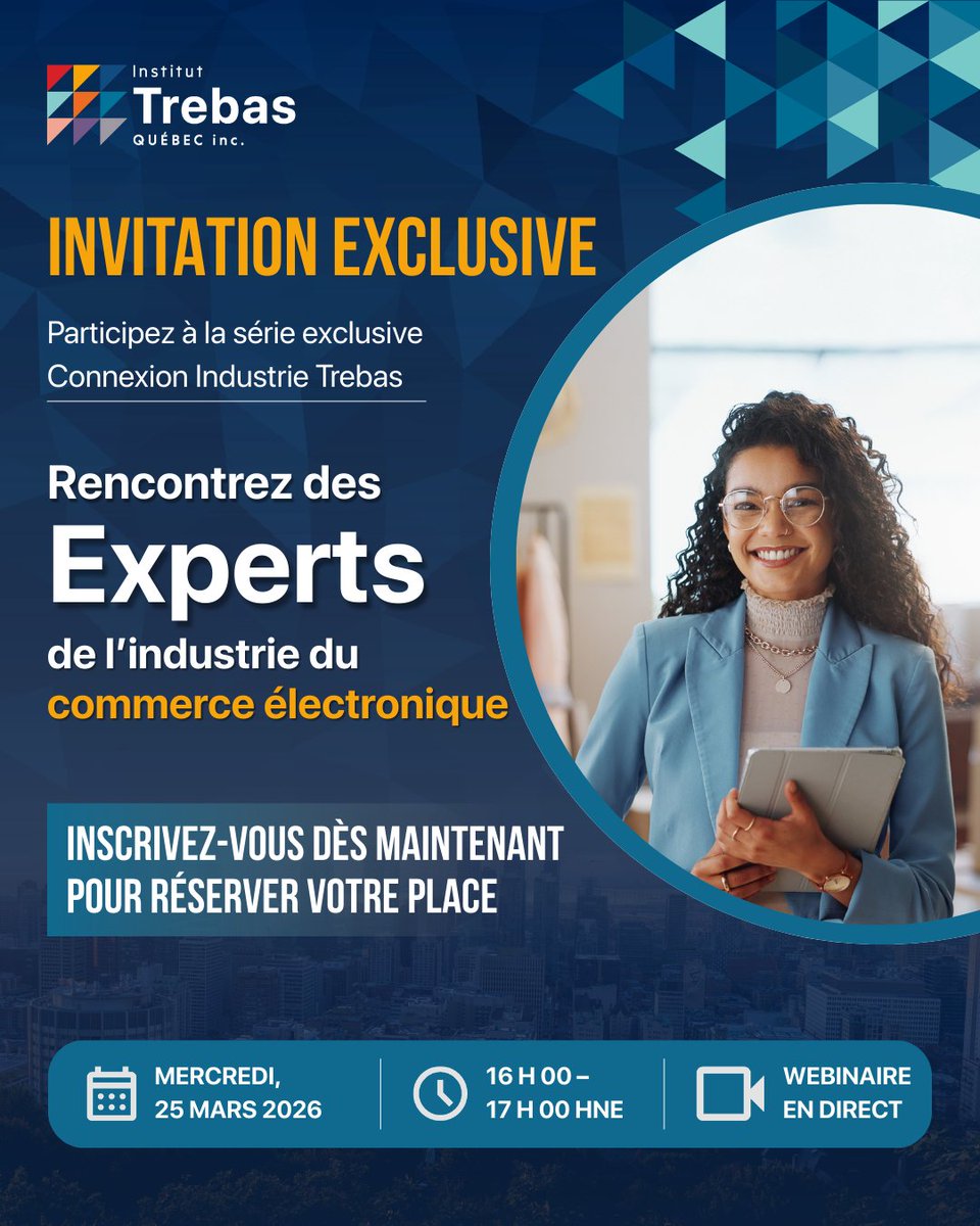 Institut Trebas Québec Inc. tweet media