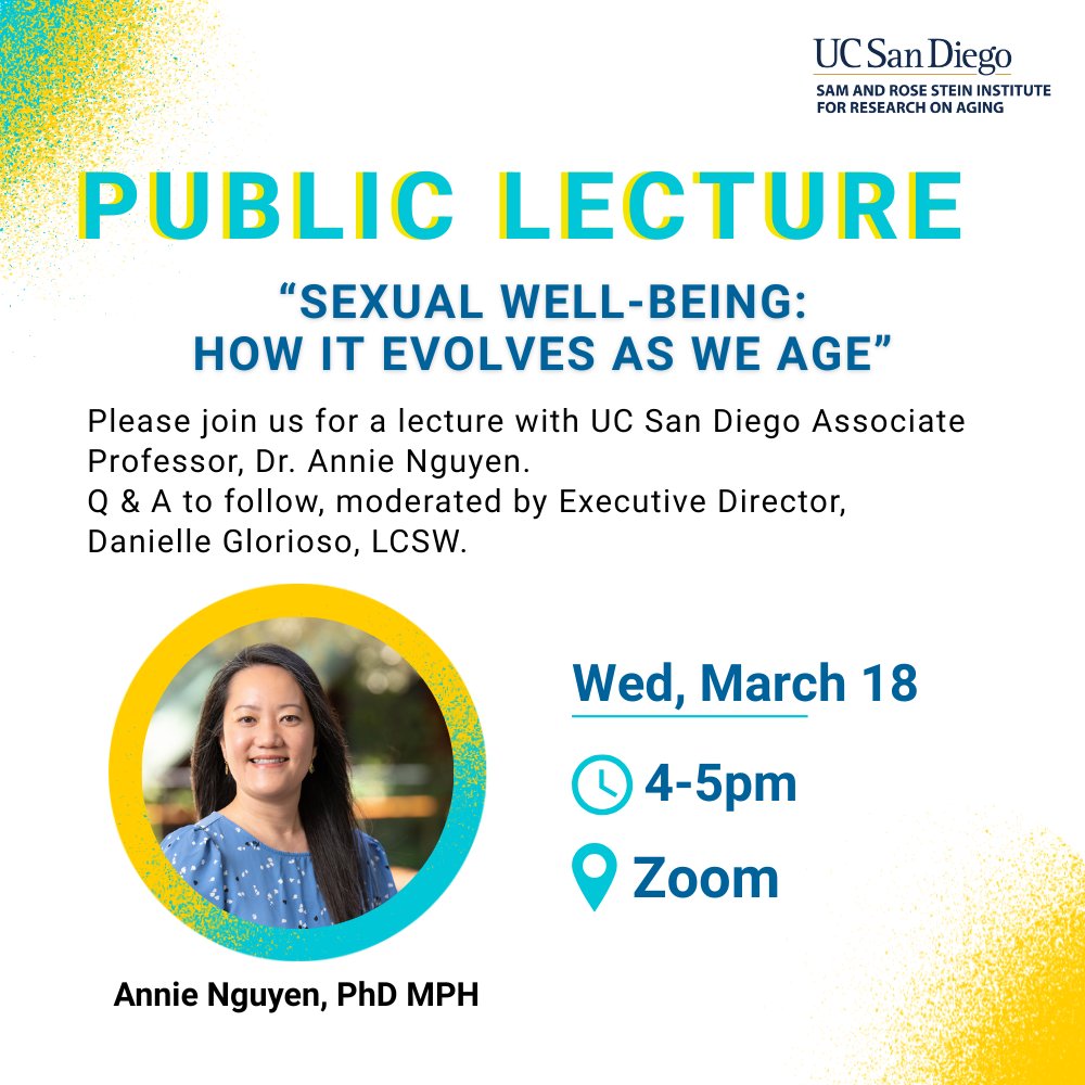 UC San Diego Stein Institute for Research on Aging tweet media