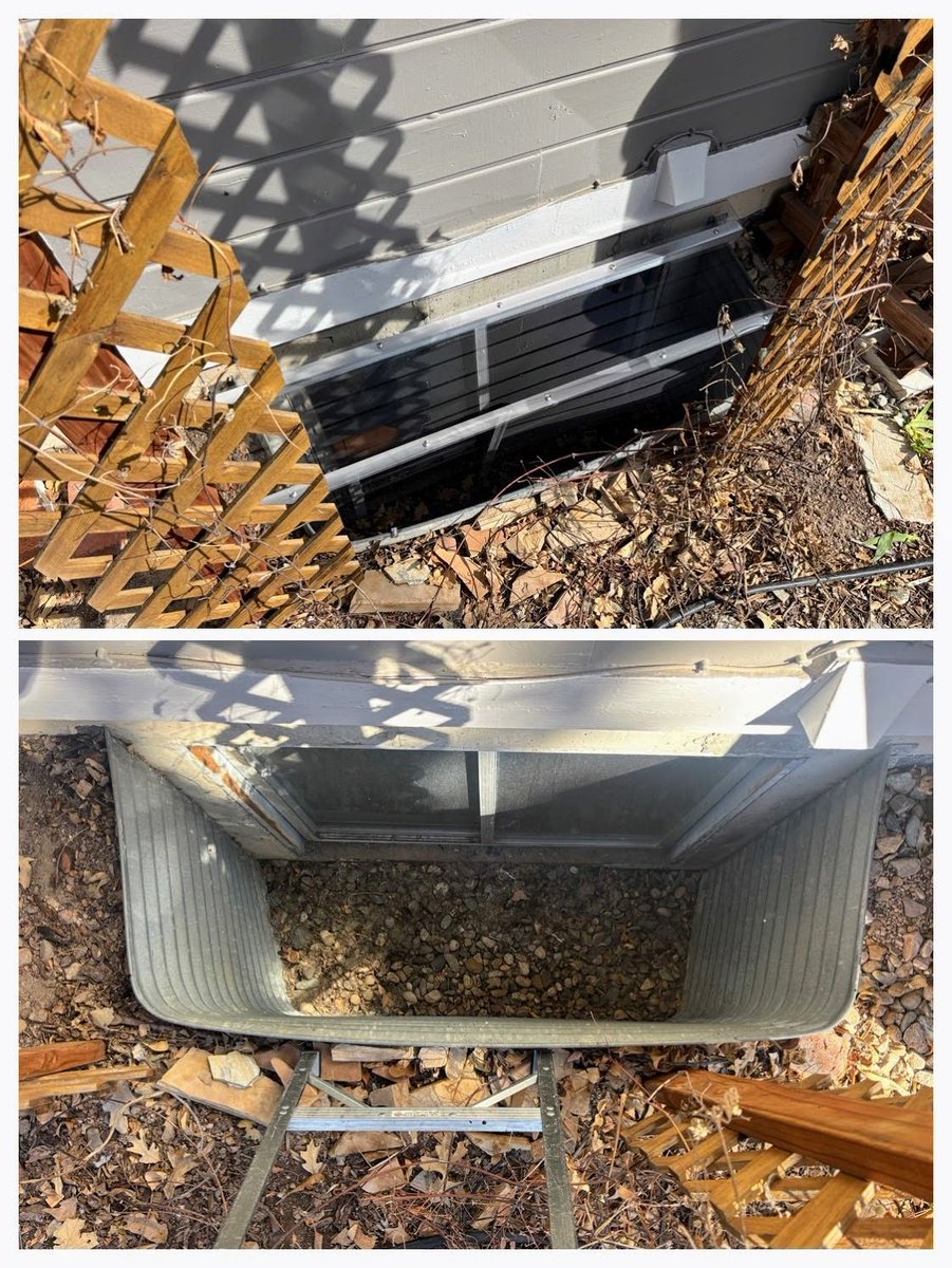 PolyguardCovers's tweet image. Another install complete!

Protection from rain, snow, debris, and critters while still letting natural light into the basement. 

Built strong &amp;amp; made to fit your well.

📞 970-674-0377
🌐 polyguardcovers.com

#PolyguardCovers #WindowWellCovers #FortCollinsCO