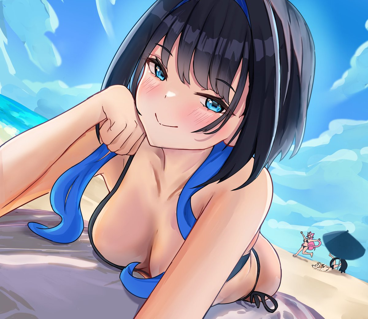 hinnoli's tweet photo. #kronillust 🏖️🏖️

Pose reference in 🧵 https://t.co/Ii8GAZ7GsS