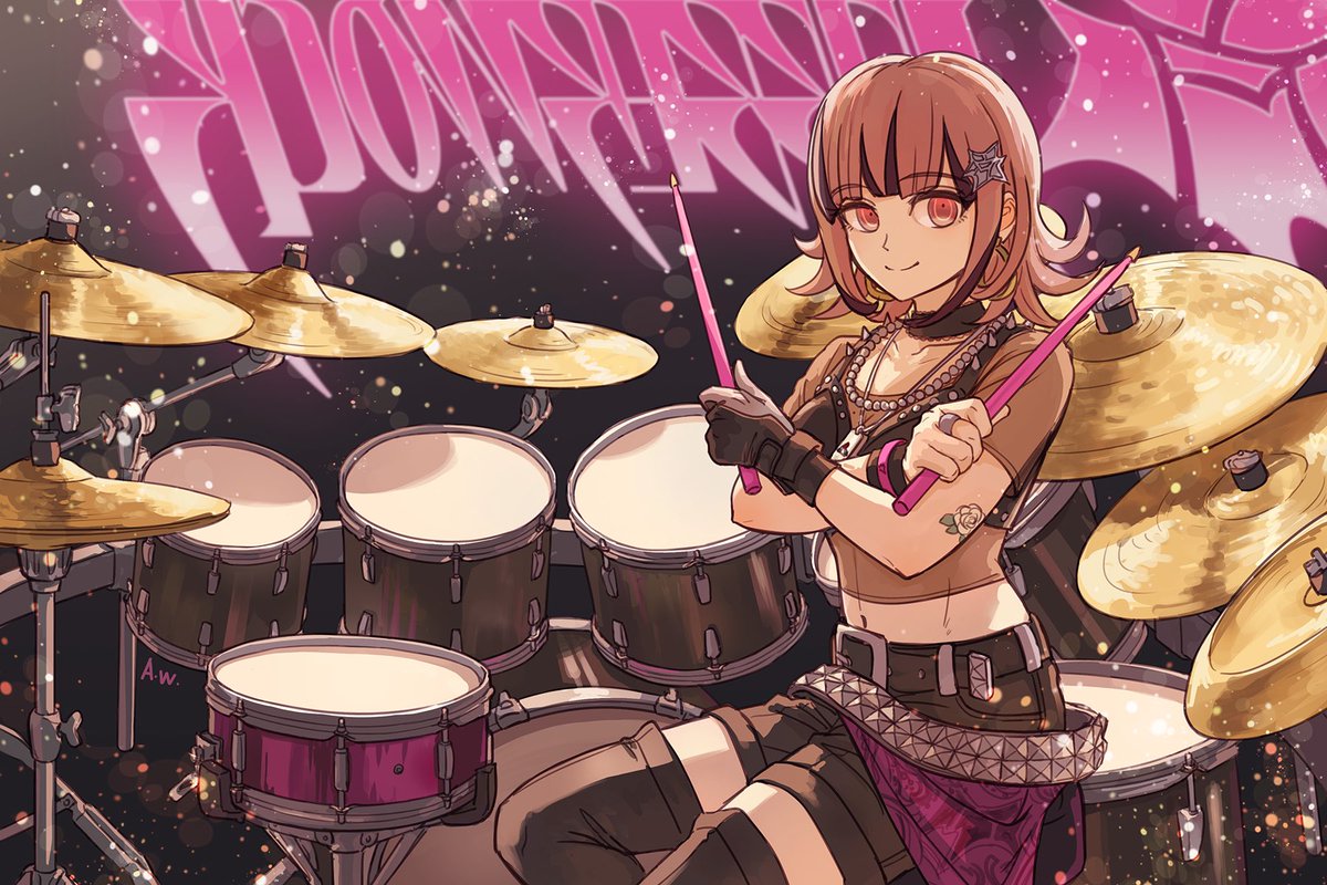Chiaki
Leader of Jabberwock band.
#danganronpa