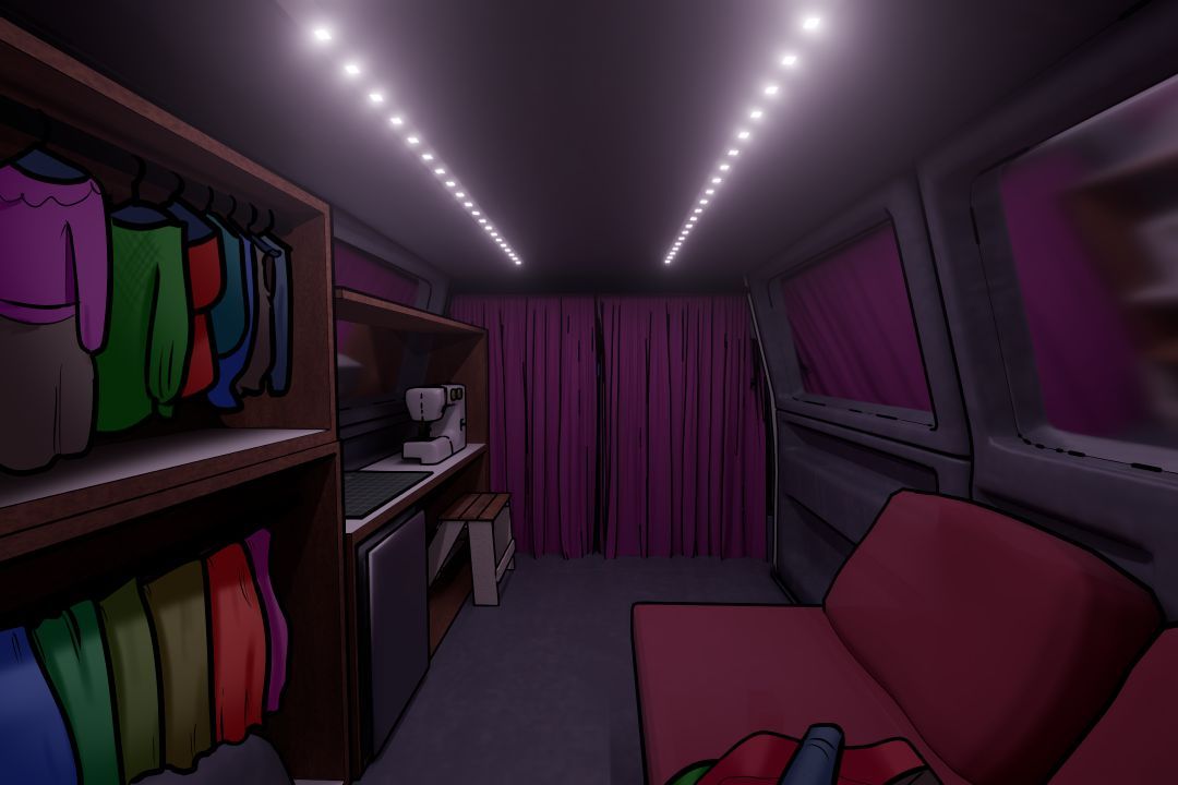 Backgrounds for new Goblin City Nights route. Would be great if #Blender LTS could stop crashing for five minutes.