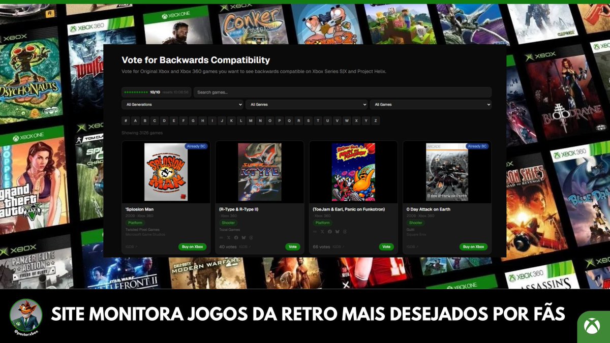 Pastor Xbox tweet media