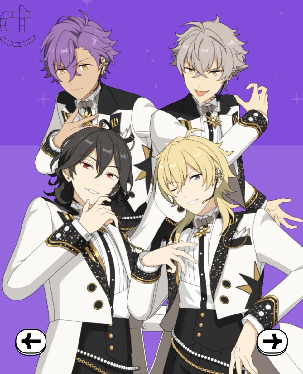 adonis___enst's tweet photo. 𝐖𝐞 𝐚𝐫𝐞 ...？  𝐔𝐍𝐃𝐄𝐀𝐃 !!🦇🖤ྀི💜ྀི⟡.·*.

 #スタライ10th
 #あんスタ https://t.co/eRF2NCMt9S