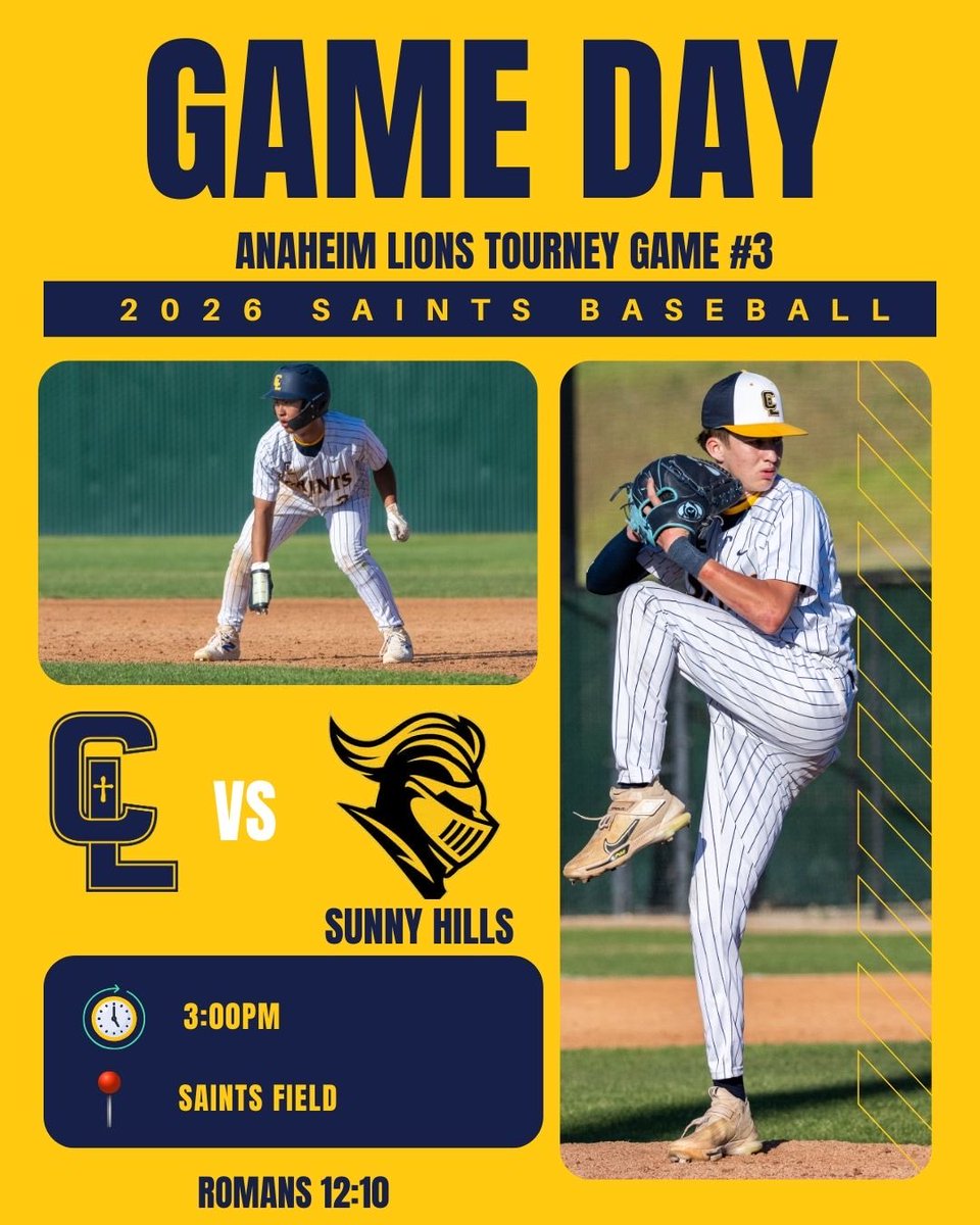 Crean Lutheran Baseball tweet media