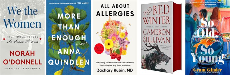 PerryCoDistLib's tweet photo. This week the Perry County District Library has 86 new books.  New items include We the Women and More Than Enough. https://t.co/3LadiULKTQ https://t.co/Gl7MqHOs9Y