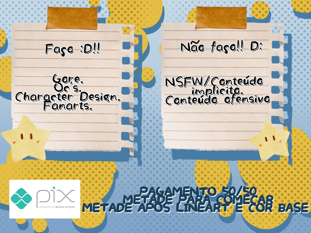 🌟 No★h!! | Comms abertas! tweet media