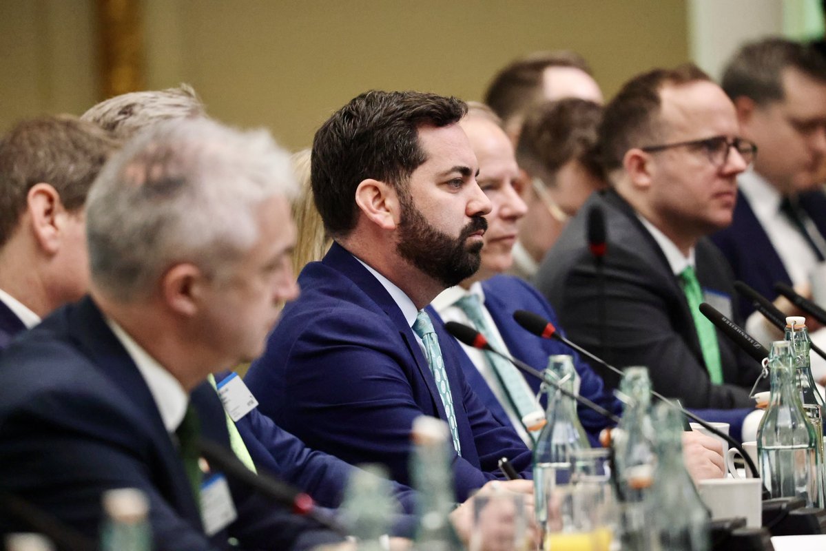 Ireland Day group photo at NYSE