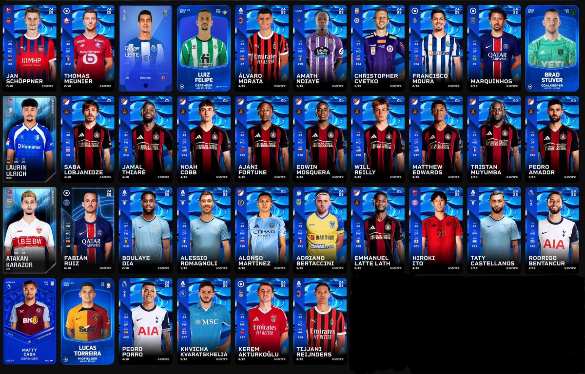 Hey guys! This is a special post for me❤️

I just bought this SR🔵 players, Kvicha Kvara😍
This is special cause it bring me memories of the time when i started trading with 50€…1 year ago…💪🏼
I’m so happy and i’ll keep working to bring you best deals❤️

RT/❤️🙏
#sorare