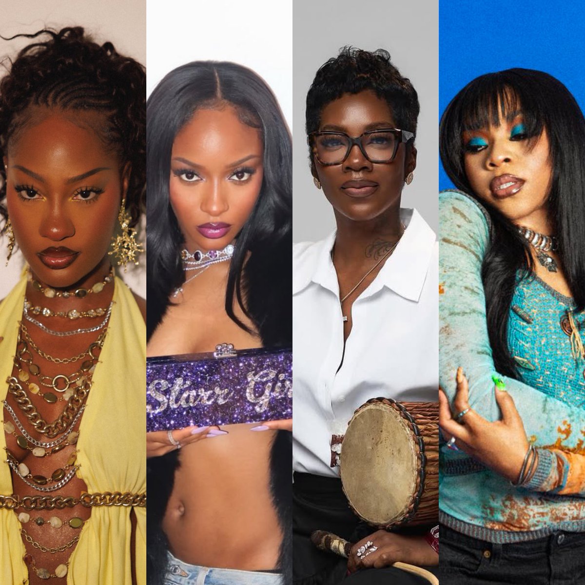 thedebuthub's tweet photo. 🚨 Nigerian female artists with at least 500 MILLION streams across all credits on Spotify:

1️⃣ Tems — 5.03B
2️⃣ Ayra Starr — 3.46B
3️⃣ Tiwa Savage — 835M
4️⃣ FAVE — 500M https://t.co/zJCfGgFw68