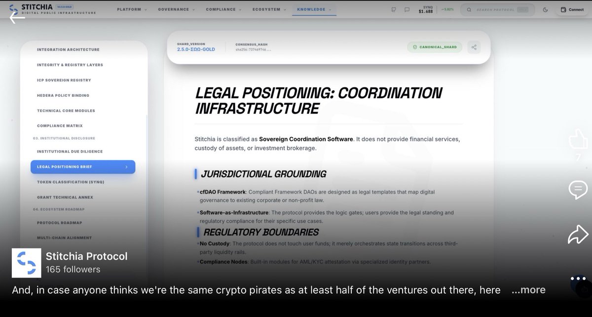 And, in case anyone thinks we're the same crypto pirates as at least half of the ventures out there, here is a sneak peek of our very carefully selected Legal Positioning 🤠 🥸 😎 
We would not facilitate, build, manage, hold, own, or carry anything for anyone on our platform 🙌